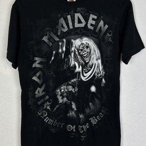 Vintage Iron Maiden 2013 Number Of The Beast T-shirt